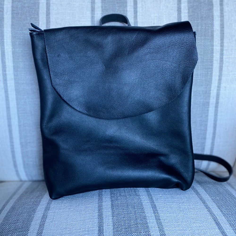 Rossymina Handmade Leather Backpack NWOT